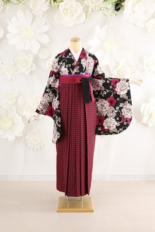 卒業式レンタル袴】袴用着物-255 /袴-140 NICOLE | 姫路の振袖 袴