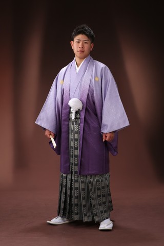 紋付袴レンタル 紋付羽織レンタル 男袴 羽織着物ー30 男袴ー53 | 姫路